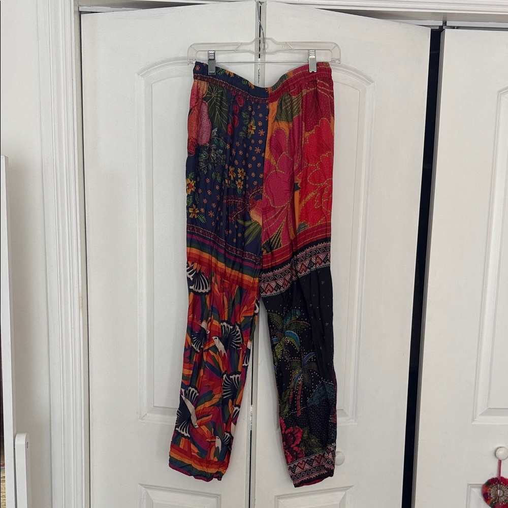 FARM Rio Multicolor Patchwork Pants - Picture 3 of 3